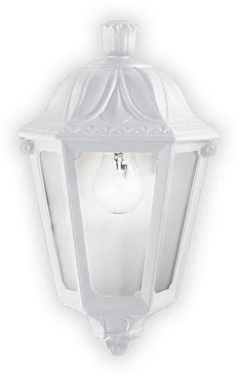 Applique Classica Dafne Materie Plastiche Bianco 1 Luce E27 Small