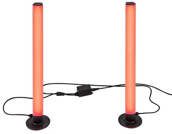 Rabalux 76014 - SET 2x LED RGB Lampada da tavolo dimmerabile PACO LED/5W/5V