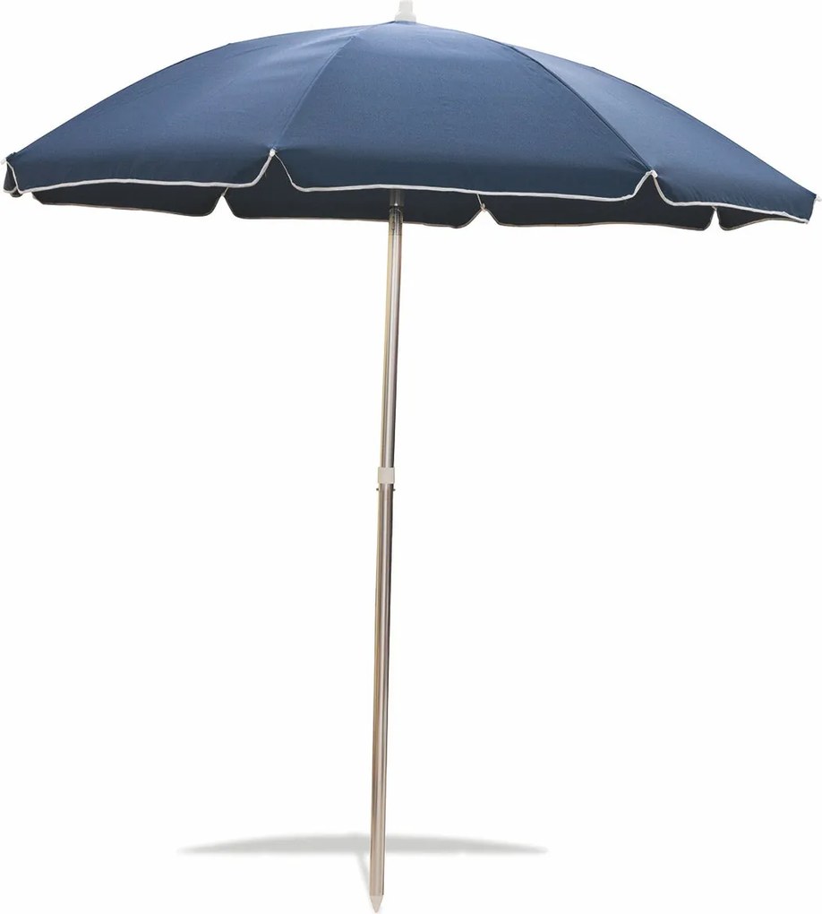 Ombrellone da Giardino Ø2,2 m Palo Ø34 mm in Alluminio Soriani Rimini Blu...