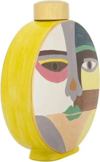 Vaso Piccassy Color Round Cm 28X9X33