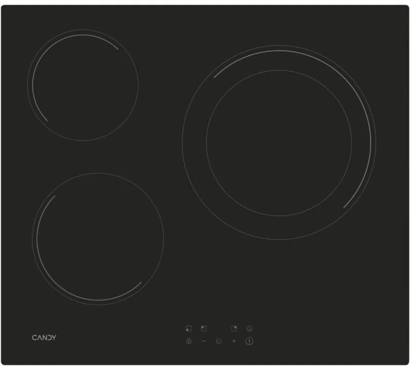 Piano Cottura in Vetroceramica Candy CH63DCC 59 cm