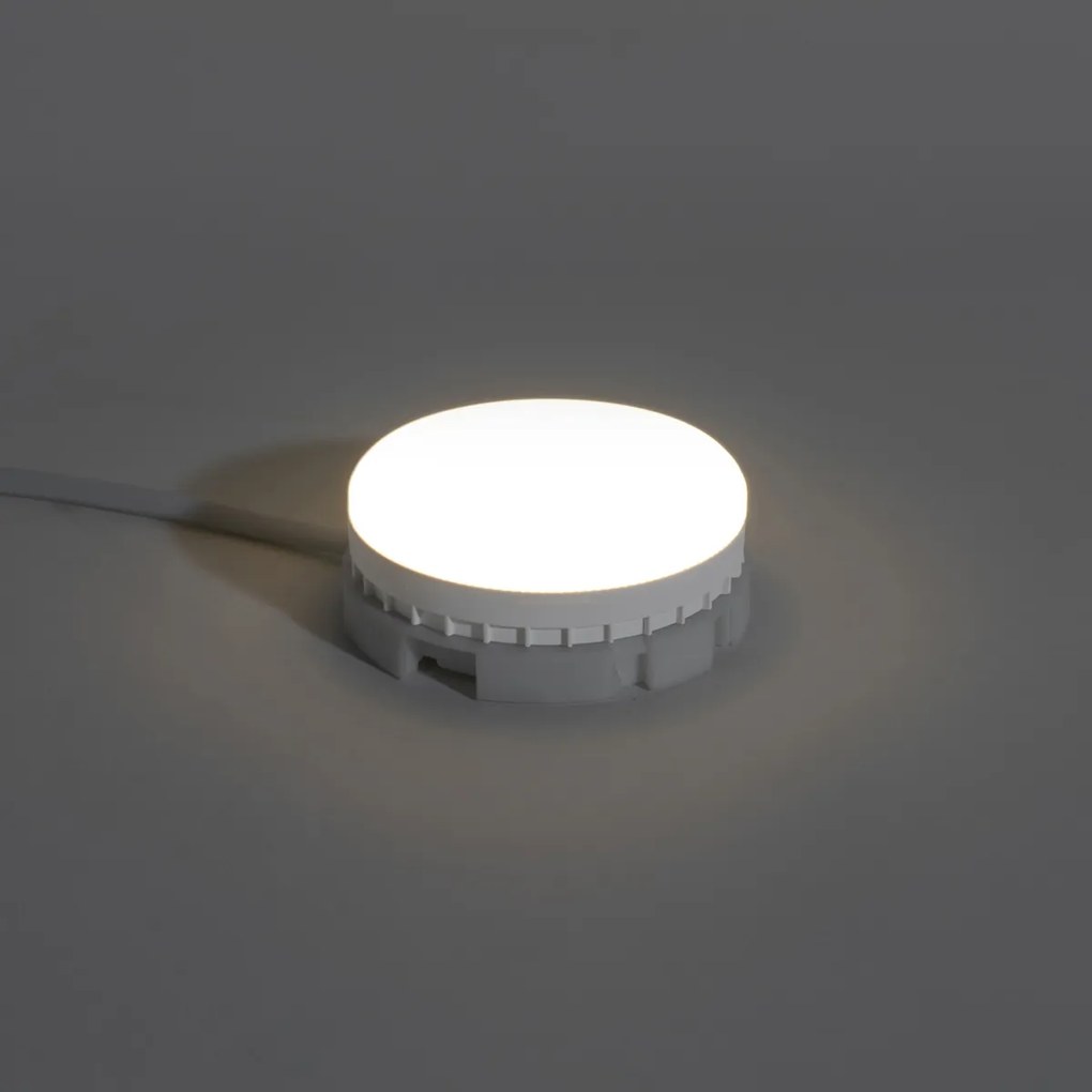 Set di 5 Lampadine LED GX53 dimmerabili a 3 fasi 9W 900 lm 3000K