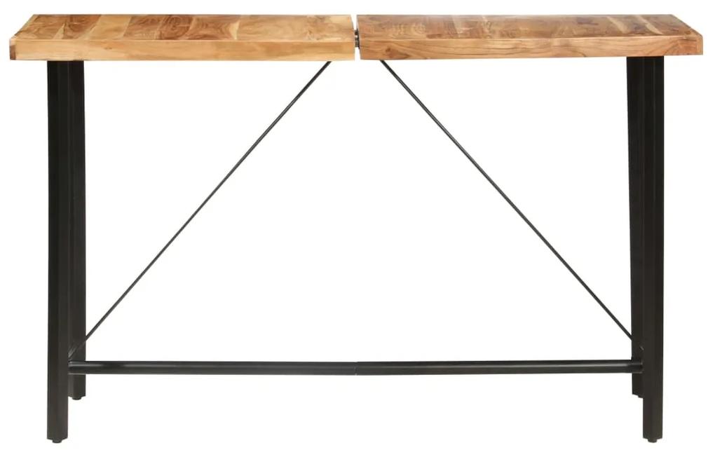 Tavolo da bar 180x70x107 cm in legno massello di acacia