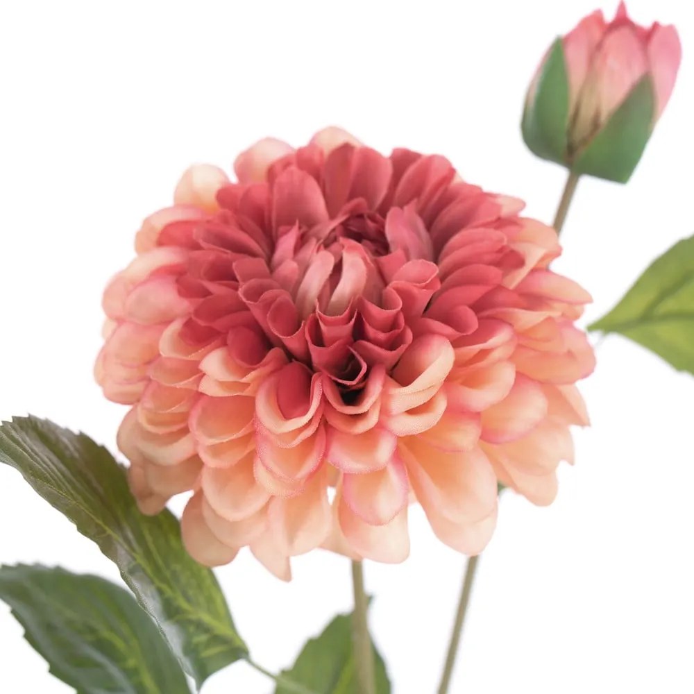 Set di fiori artificiali 10 pz (altezza totale 62 cm) Dahlia – Restilo