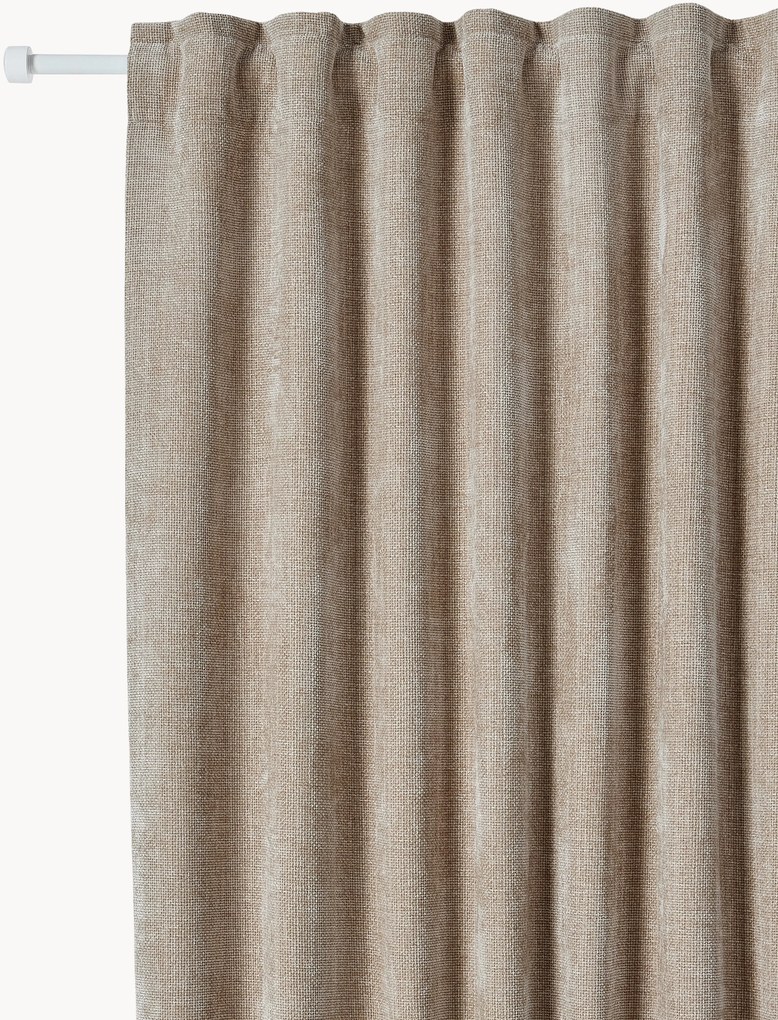 Set di 2 tende oscuranti con multibanda Lasha, varie misure