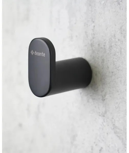Deante ADR_N111 - Gancio da parete ROUND nero