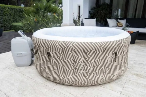 Idromassaggio Lay-Z-Spa Madrid 2-4 posti, Ø180x66 cm, 669L, AirJet