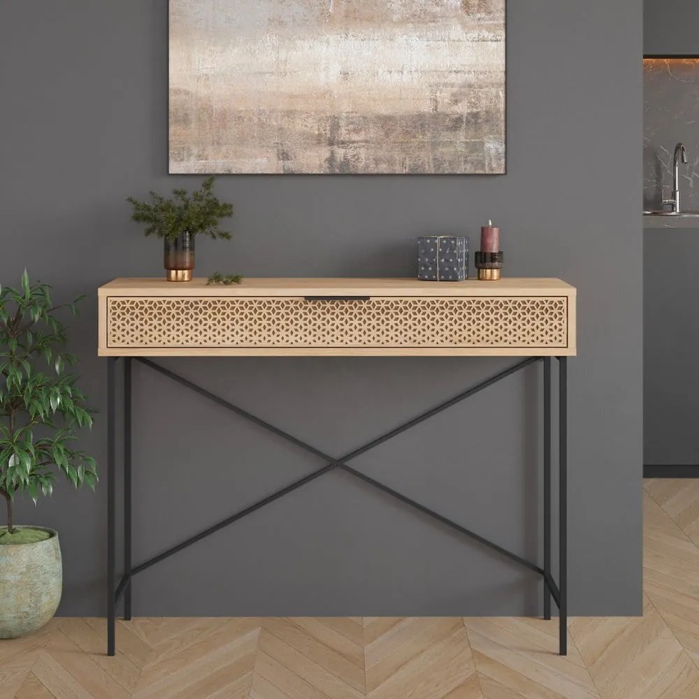 Consolle in rovere naturale 35,5x110 cm Ecrin - Marckeric