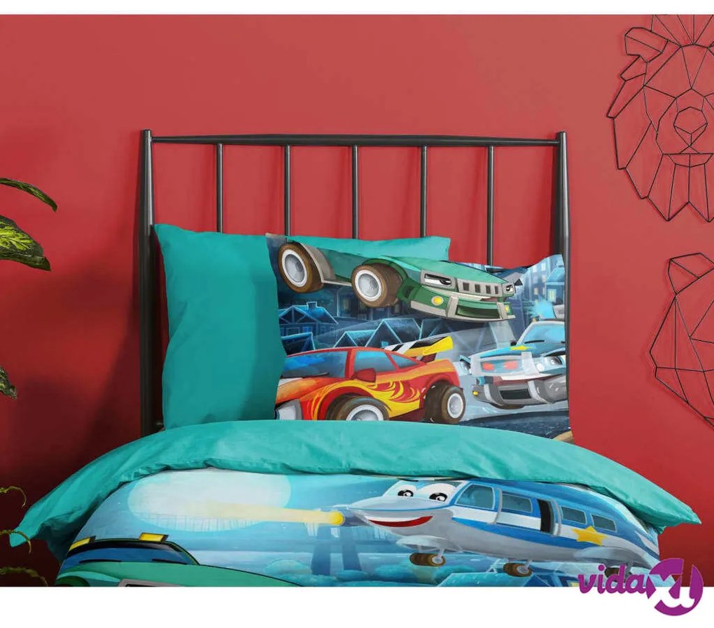 Good Morning Copripiumino per Bambini Race 140x200/220 cm