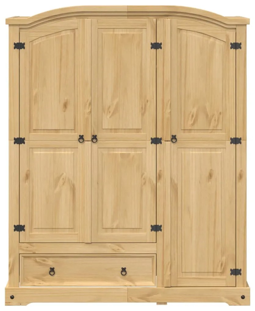 Armadio corona 151,5x52x186 cm in legno massello di pino