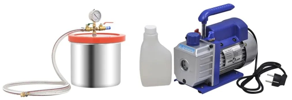 Camera A Vuoto Con Pompa A Stadio Singolo 7,4l /