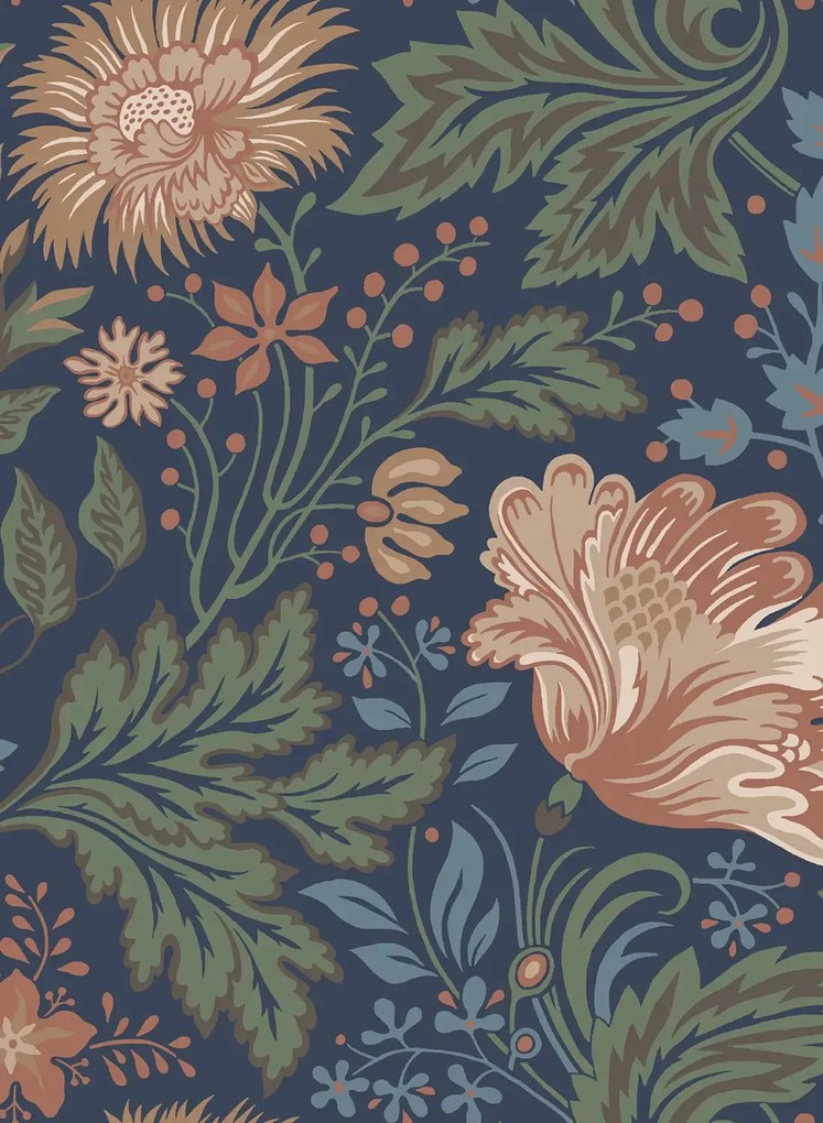 Sandberg Tapete Ava - Classic Blue