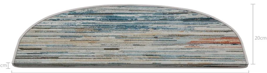 Gradini per scale in set da 16 pezzi 20x65 cm Plain Sky - Vitaus