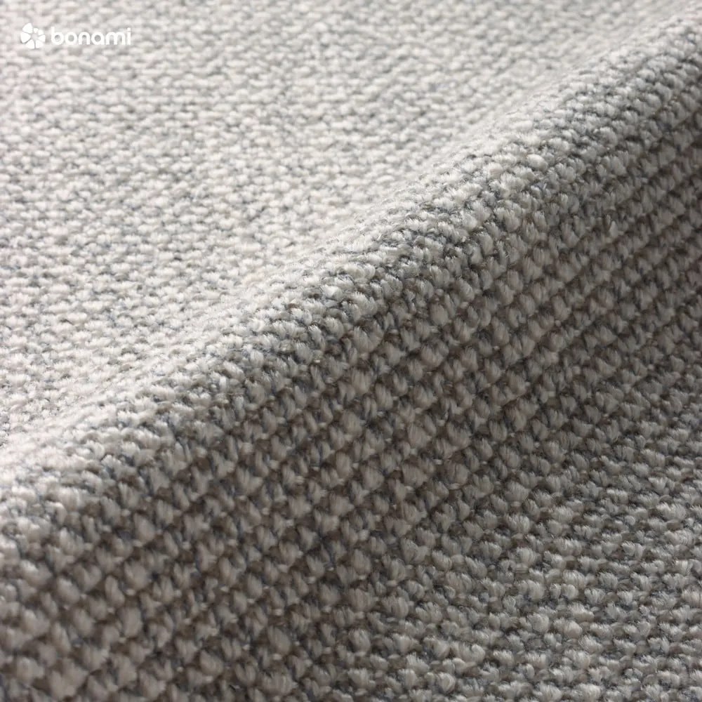 Letto matrimoniale imbottito grigio con contenitore con rete inclusa 180x200 cm Atesio – Meise Möbel