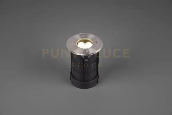 Belaja faro segnapasso incasso carrabile led da esterno tondo accia...