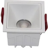 Faretto Da Incasso Moderno Alfa Led Alluminio Bianco Led Luce Naturale 10W