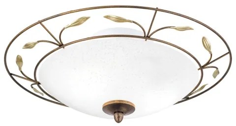 Orion DL 7-338/2 - Plafoniera LUCA 2xE14/40W/230V diametro 40 cm bronzo/patina