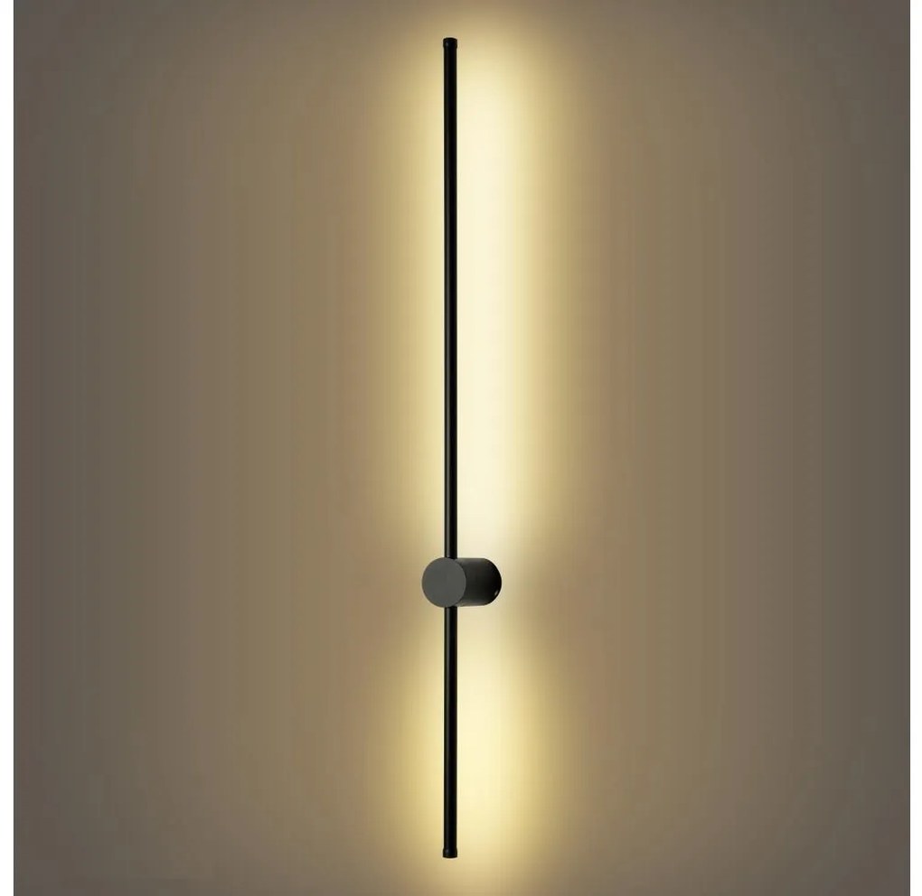 Brilagi - Lampada da parete per esterni AURA LED/20W/230V 3000K IP54 nero