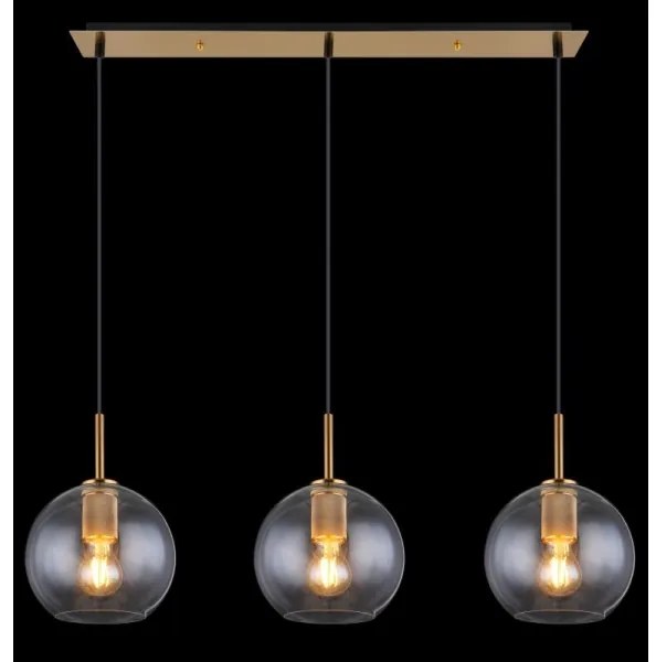 Globo 15462H2 - Lampadario a sospensione con filo ADARA 3xE27/60W/230V