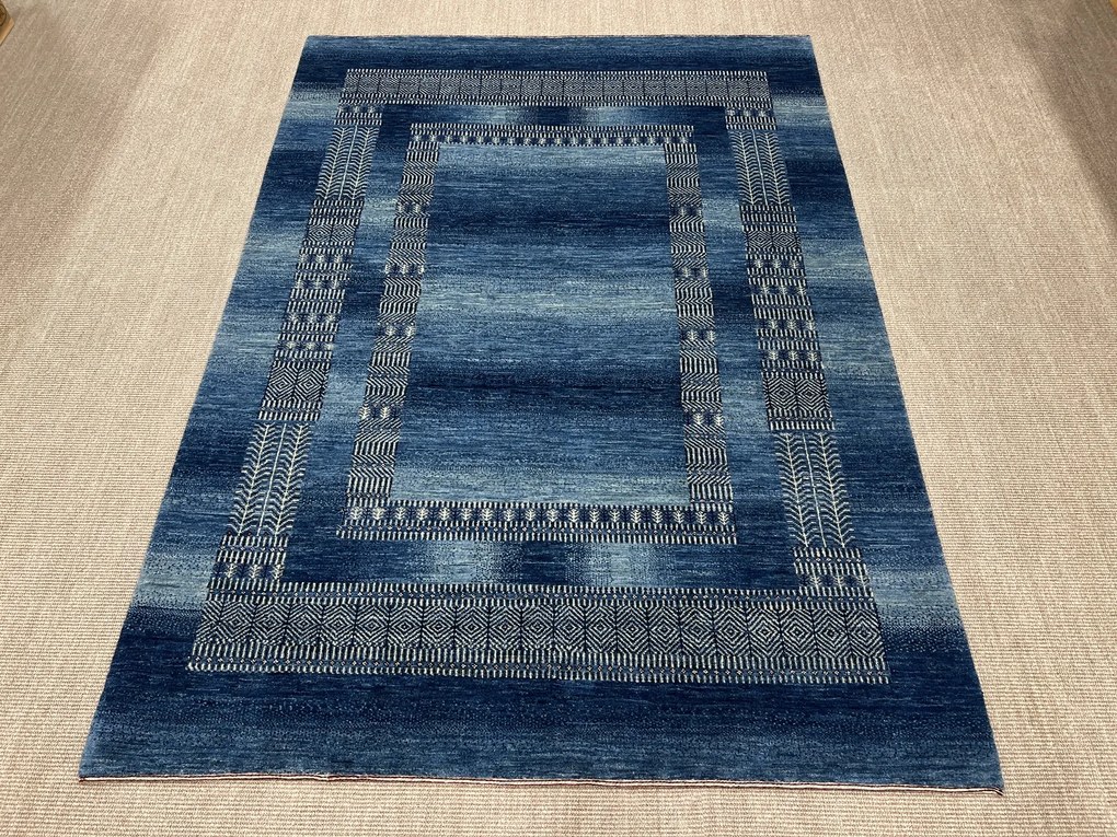 Loribaft Tappeto persiano 230 x 170 Blu (Iran) Annodato A Mano