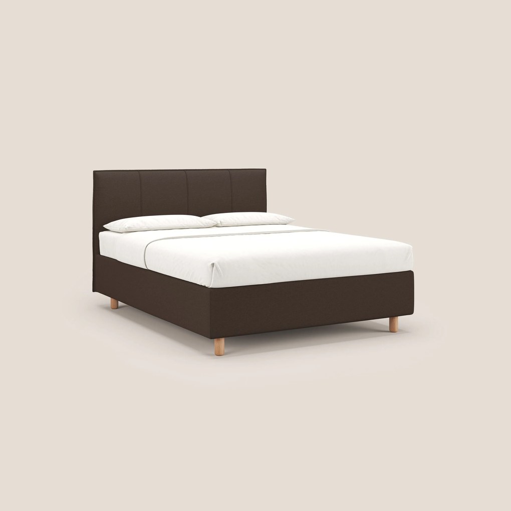 Lothar letto contenitore maxi dalle dimensioni contenute in tessuto impermeabile T13 marrone