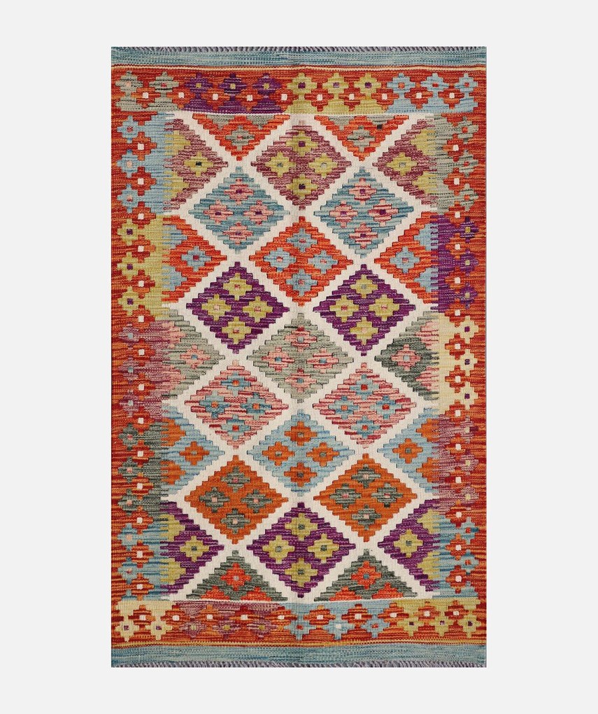 Kilim Tappeto orientale 130x80 (Pakistan) Tessuto A Mano