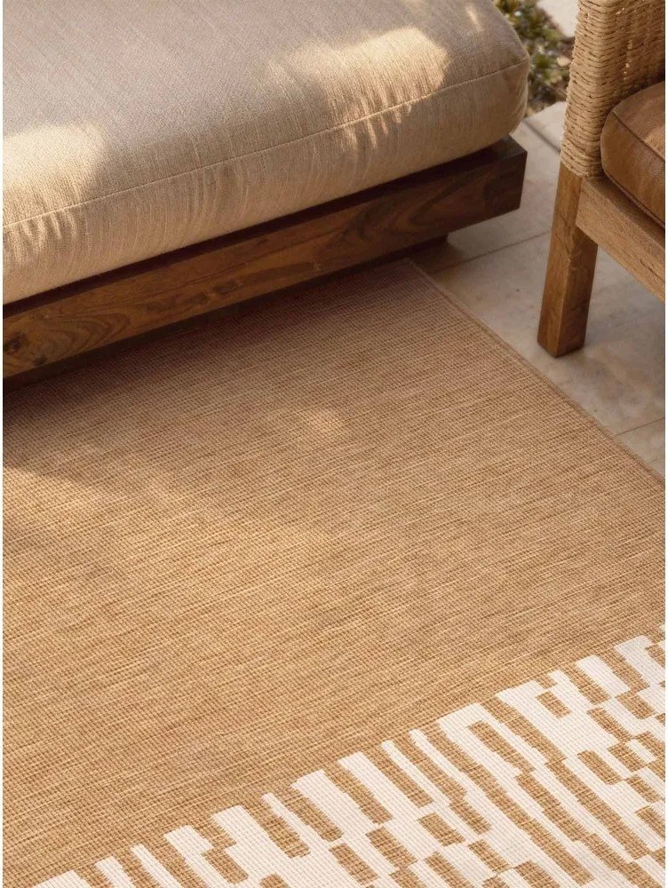 Tappeto da interno/esterno color crema/di colore naturale 200x300 cm Haringey Acacia – Ted Baker