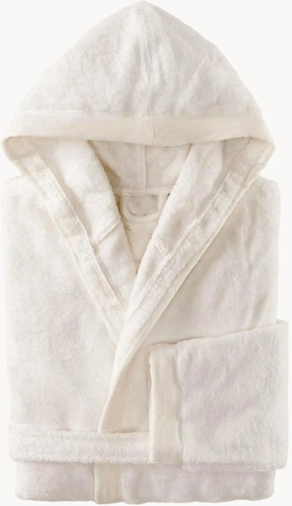 Accappatoio unisex in cotone con cappuccio Mojave