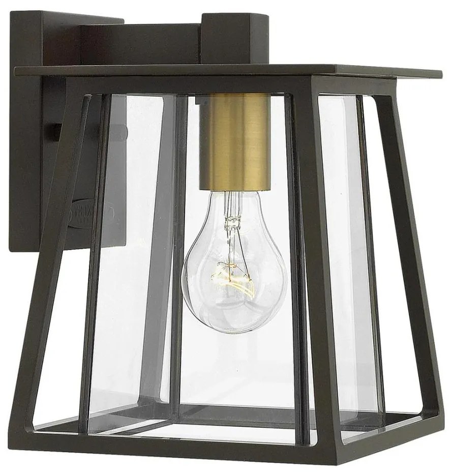 Elstead HK-WALKER2-S - Applique da esterno WALKER 1xE27/100W/230V IP44