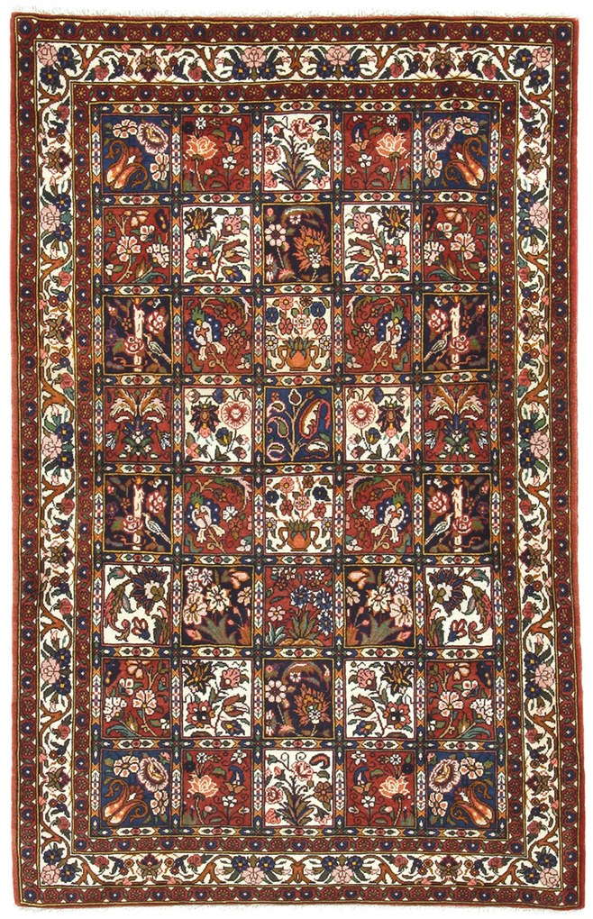 Bakhtiar Tappeto persiano 160 x 100 (Iran) Annodato A Mano