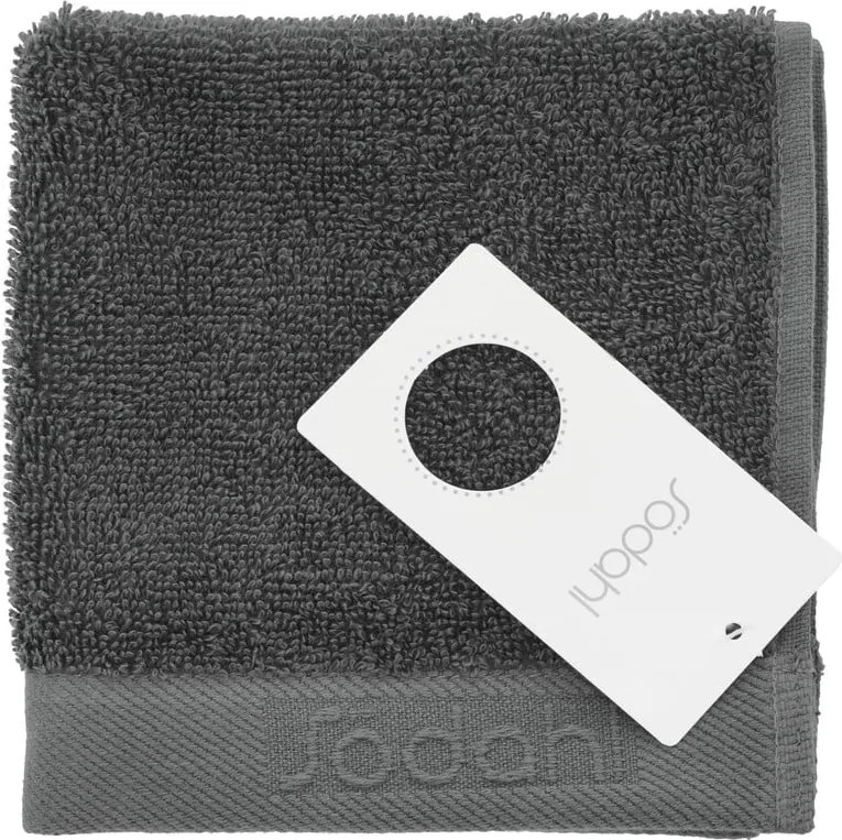 Asciugamano tipo terry grigio scuro in cotone 30x30 cm Comfort – Södahl