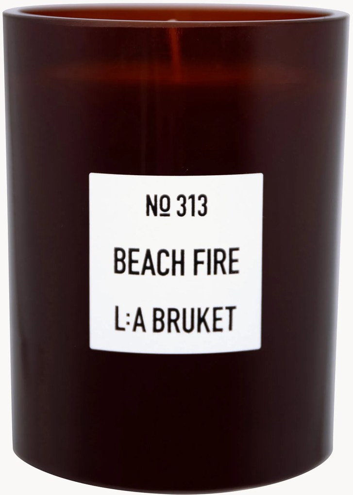 Candela profumata Beach Fire (legno di gaïac, legno affumicato)