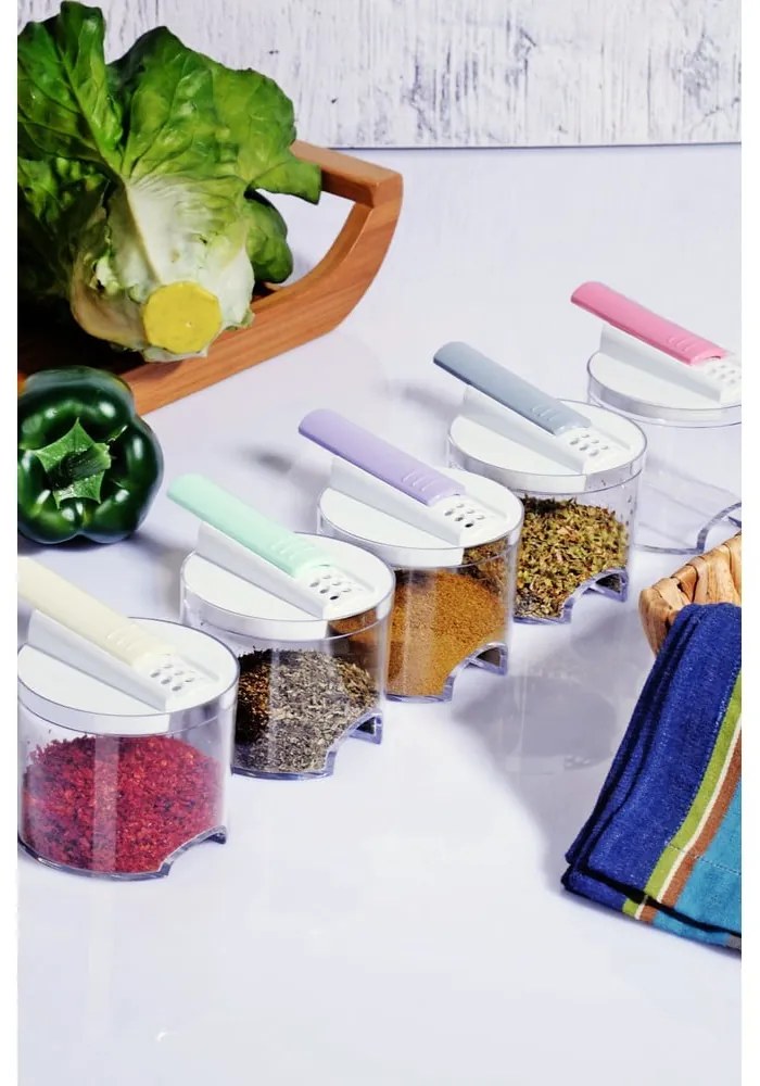 Set di 5 barattoli per spezie - Hermia