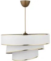 Lampadario soffitto 40x40 cm Couper bianco