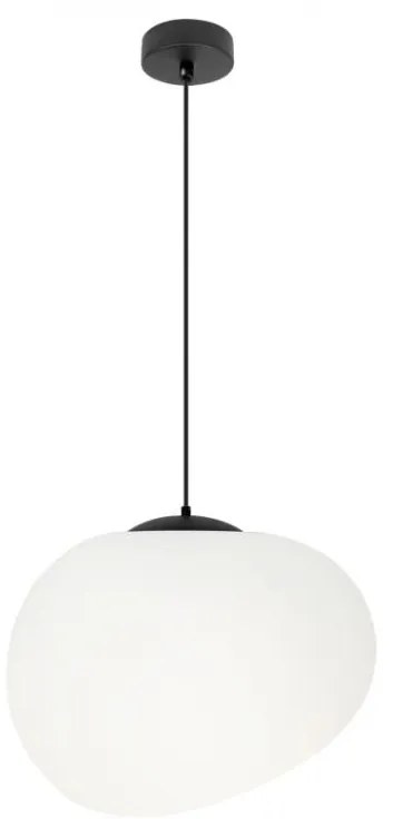 Lampadario a sospensione con filo STONES 1xE27/40W/230V diametro 25 cm