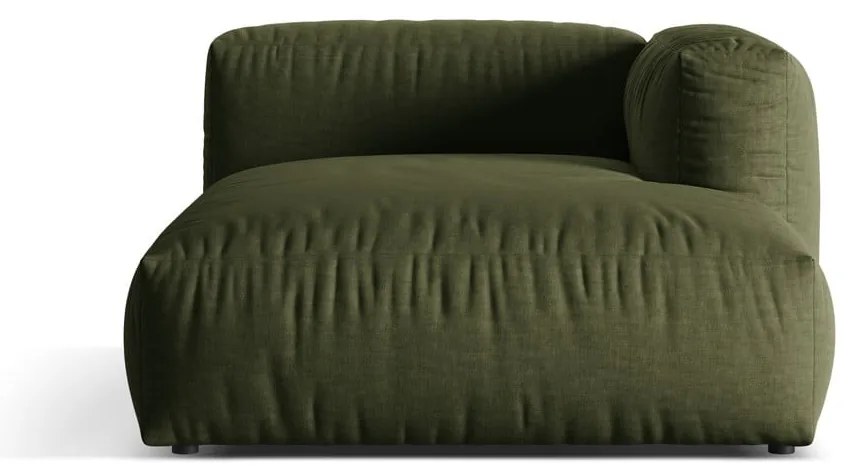 Modulo divano verde (angolo destro) Martina - Micadoni Home