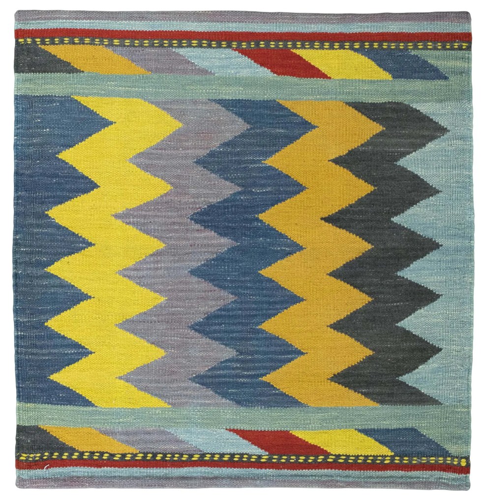 Kilim Tappeto persiano 100 x 100 (Iran) Tessuto A Mano