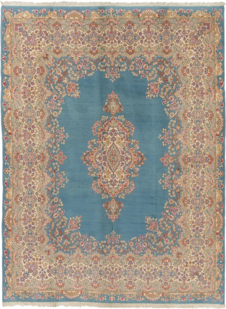 Kerman Tappeto persiano 370x270 (Iran) Annodato A Mano