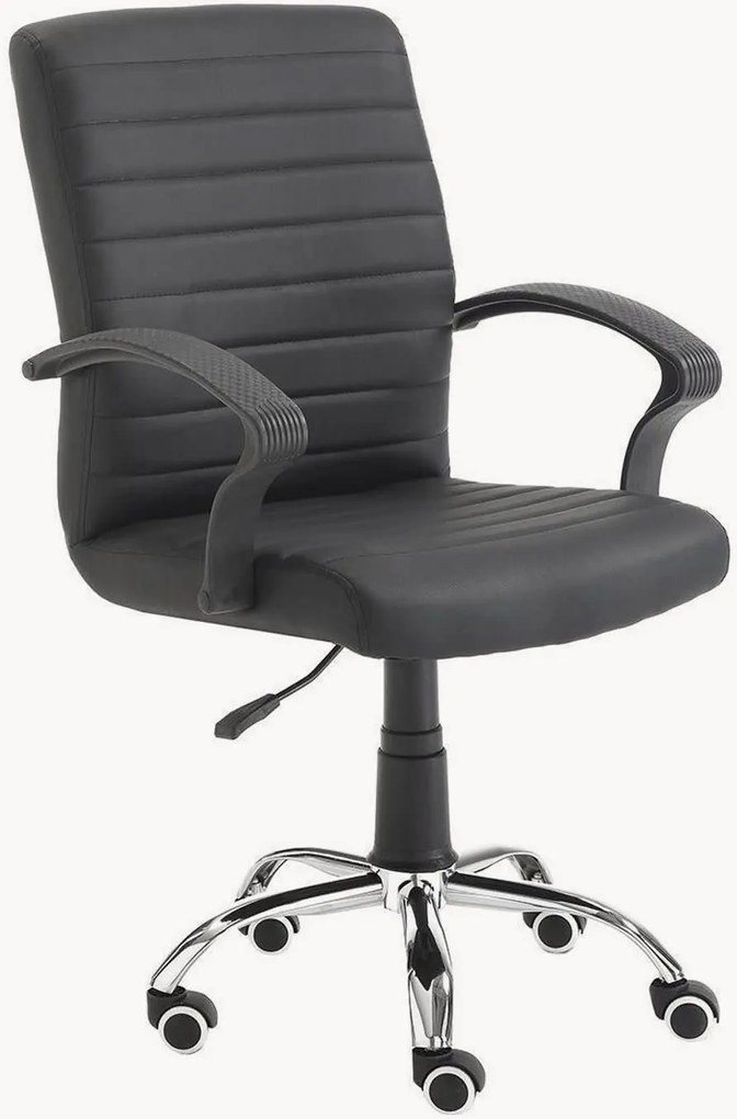 Sedia da scrivania in similpelle Pany