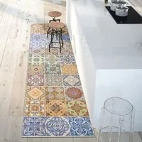 Passatoia da cucina antiscivolo Spring Tile Carpet 50x300 cm