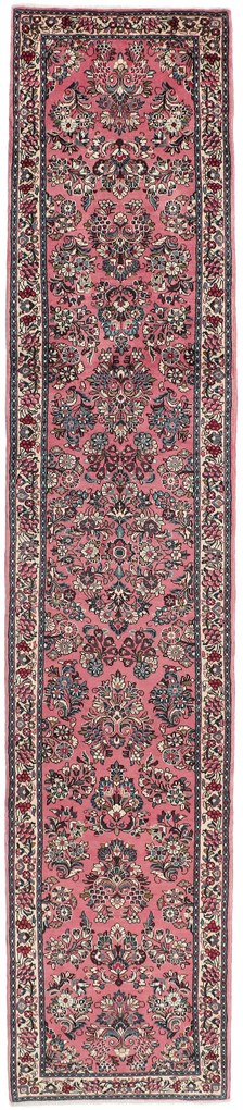 Sarouk Tappeto persiano 80x400 (Iran) Annodato A Mano