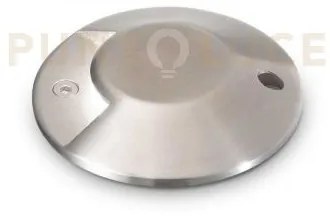 Rocket segnapassi led single 3w 260 lm 3000 k d.9,2cm acciaio