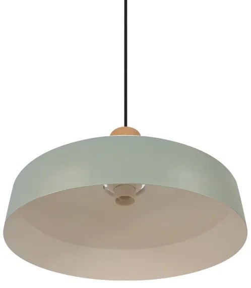 Nordlux - Lampadario a sospensione con filo ELVAS 1xE27/60W/230V diametro 37,5 cm verde