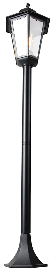 Lanterna da esterno a stelo intelligente nera 120 cm con Wi-Fi ST64 - New Orleans