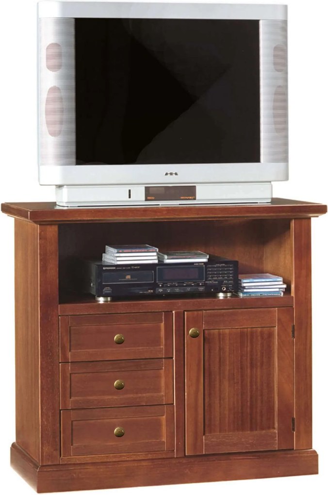 CONNELL - mobile porta tv in legno massello
