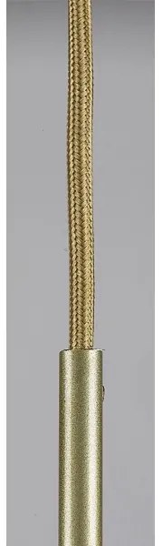 Rabalux 72050 - Lampadario a sospensione con filo ESTA 1xE27/40W/230V limpido/oro