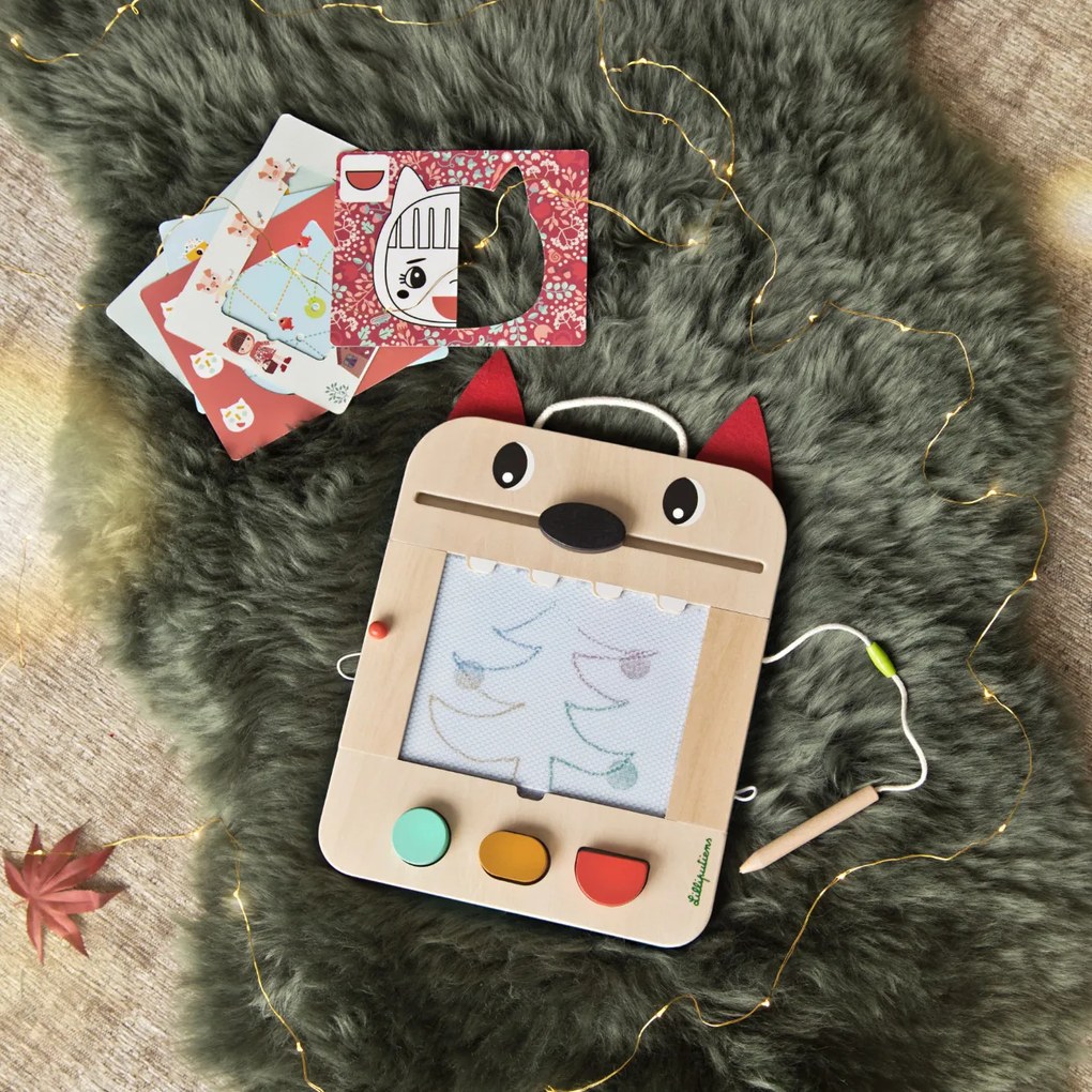 Lilliputiens - Lavagna magica - Lupo Louis