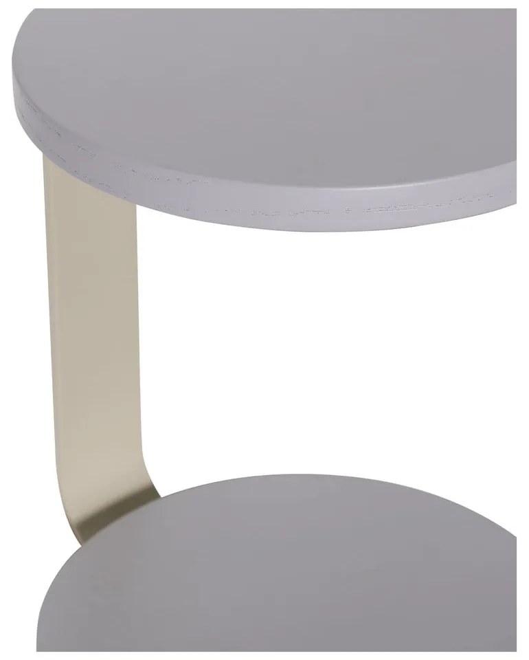 Comodino sospeso grigio Oto - Hübsch