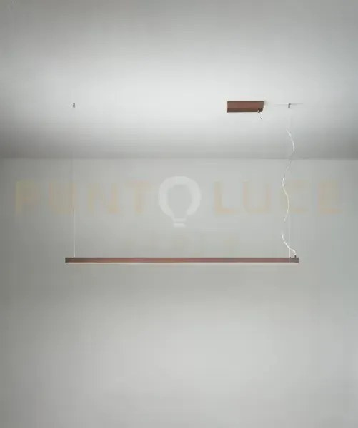 Sospensione in metallo marrone metallizzato link led 45w cct 2700k ...