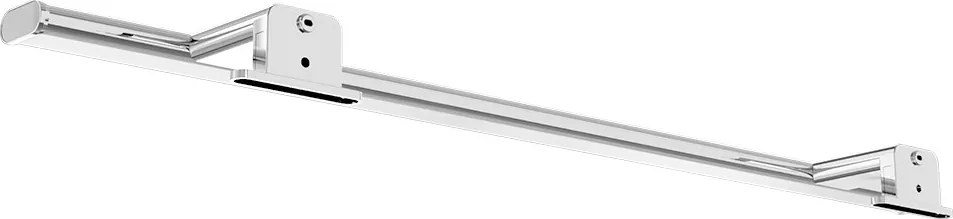 Lampada LED da Specchio 78cm 14W Cromata IP44 Stondata Tripla Installazione Colore Bianco Naturale 4.000K